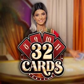 Live Casino logo of 32 Cards from Ezugi at Spin Dynasty Casino