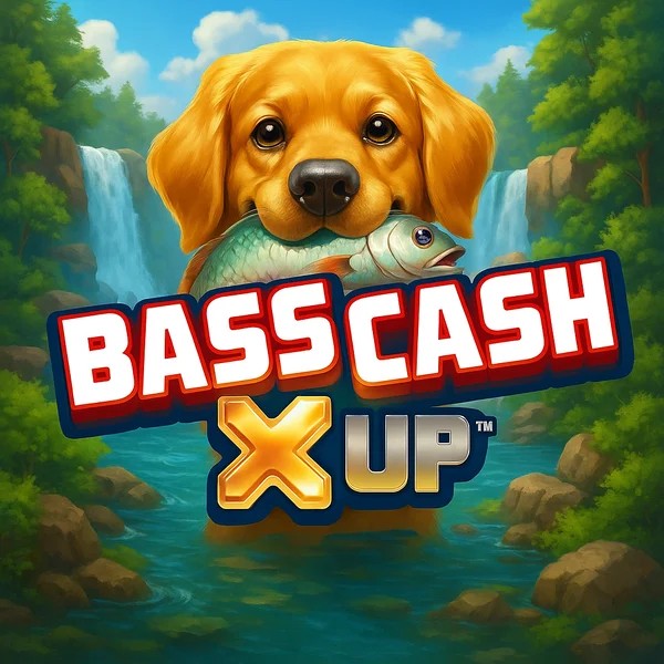 Bass Cash X UP logo by Alchemy Gaming Spin Dynasty Casino