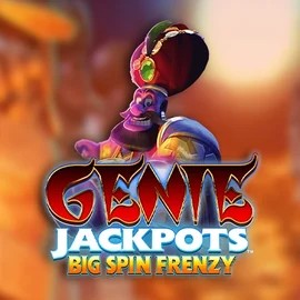 Genie Jackpots: Big Spin Frenzy logo – Jackpots by Blueprint Gaming at Spin Dynasty Casino