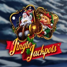 Jingle Jackpots logo by Dragon Gaming at Spin Dynasty Casino