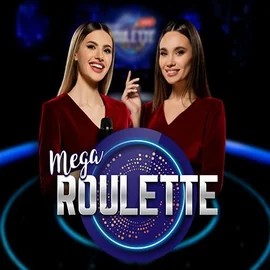 Official Live Casino logo: Mega Roulette by Pragmatic Play at Spin Dynasty Casino