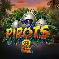 Pirots 2 online game logo by ELK Studios on spindynasty.ca