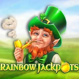 Jackpots logo of Rainbow Jackpots from Red Tiger Gaming at Spin Dynasty Casino