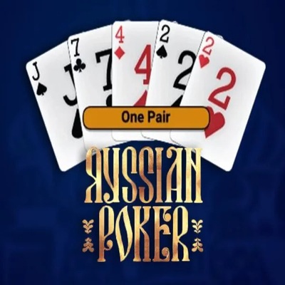 Russian Poker slot icon by OneTouch Games, available at Spin Dynasty Casino