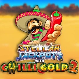 Official Jackpots logo: Stellar Jackpots with Chilli Gold x2 by Lightning Box Game at Spin Dynasty Casino