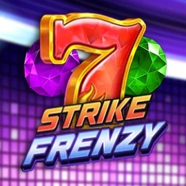 Strike Frenzy online game logo by Pragmatic Play on spindynasty.ca