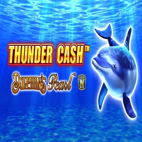 Thunder Cash Dolphins Pearl slot icon by Novomatic, available at Spin Dynasty Casino